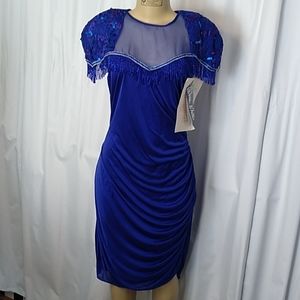 Vanna White Original vintage dress - size 16 (but modern 10-12) NWT